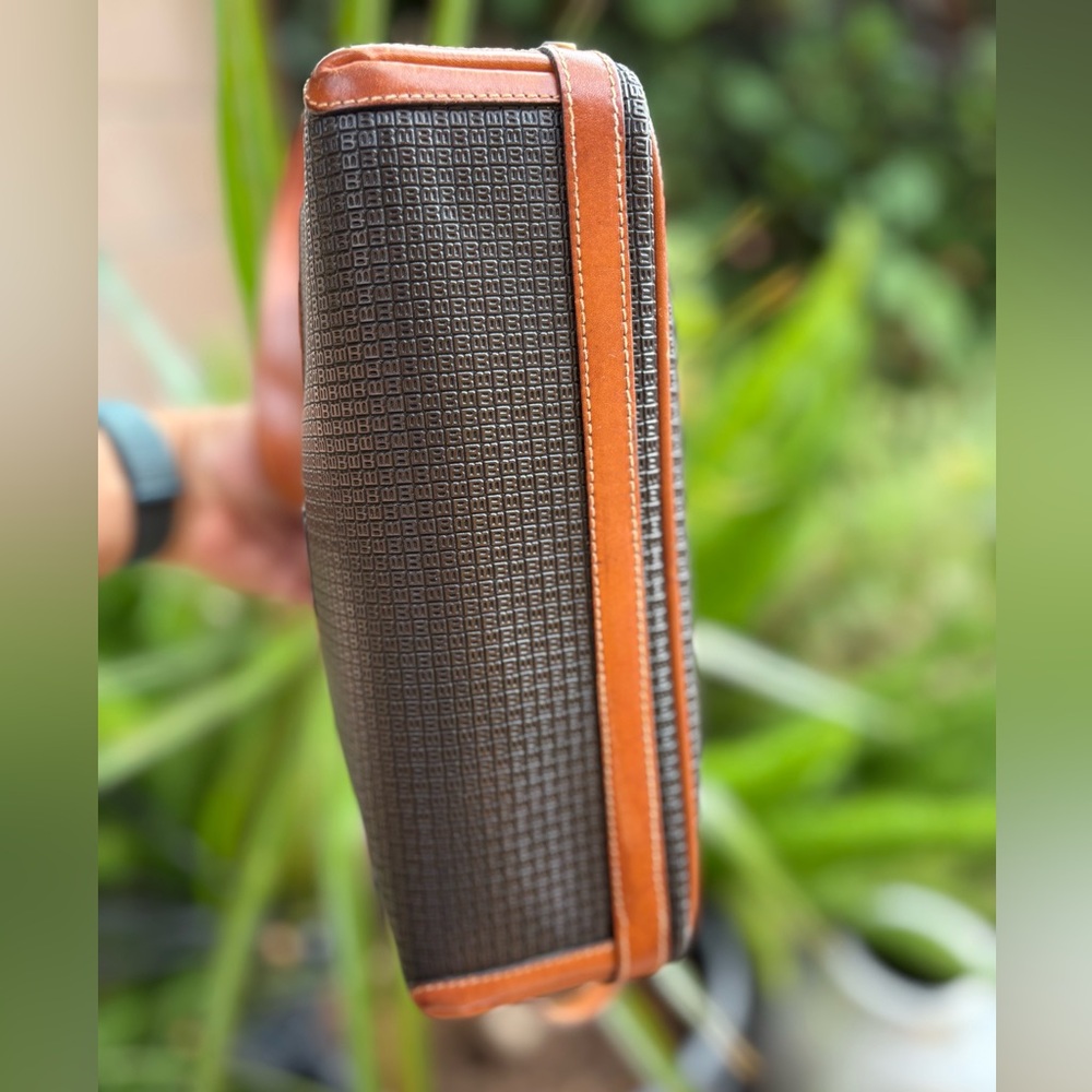 BALLY Vintage Brown and Black Crossbody - Picture 5 of 15